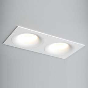 Точечный светильник Quest Light SINGLE LD white + Frame 02 white